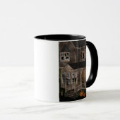 Spuk Haus-Halloween-Tasse Tasse (VorderseiteRechts)