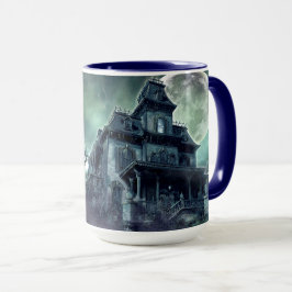 Spuk Haus Horror Tasse - Geisterhaus