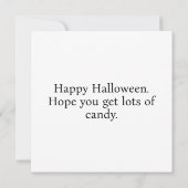 Spuk Haus im Mondschein Karte (Rückseite)