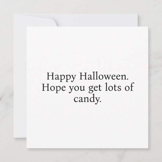 Spuk Haus im Mondschein Karte (Rückseite)