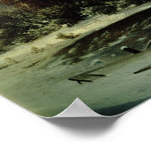 Spuk Haus im Schnee, 1848 Poster (Ecke)