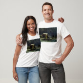 Spuk Haus im Schnee, 1848 T-Shirt (Unisex)