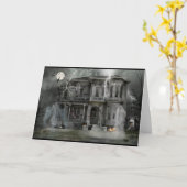 Spuk Haus Karte (Gelbe Blume)