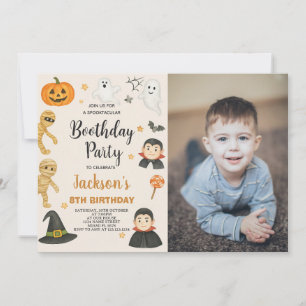Spuk Haus Kinder Halloween Geburtstag Einladung