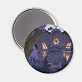 Spuk Haus Magnet (Vorderseite/Rückseite)