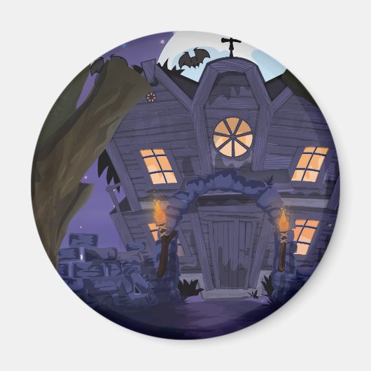 Spuk Haus Magnet (Vorne)