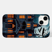 Spuk Haus mit Fledermäusen Case-Mate iPhone Hülle (Rückseite (Horizontal))