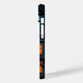 Spuk Haus mit Fledermäusen Case-Mate iPhone Hülle (Rückseite / Links)