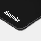 Spuk Haus mit Pumpkins Halloween Schreibtischunterlage (Ecke)