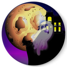 Spuk Haus, Mond und Geist