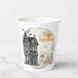 Spuk Haus Mummy and Friends Halloween-Party Pappbecher