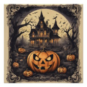 Spuk Haus Nr. 1 Glossarster Poster (Vorderseite)