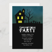Spuk Haus-Party Einladungen (Vorne/Hinten)