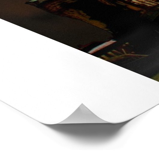 Spuk Haus Poster (Ecke)