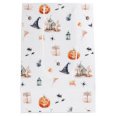 Spuk Haus Spooktacular Halloween-Party Mittlere Geschenktüte (Rückseite)