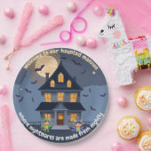 Spuk Haus um Mitternacht Pappteller (Party)