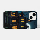 Spuk Haus und Fleet iPhone Hülle (Rückseite (Horizontal))