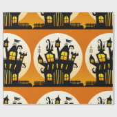 Spuk Haus- und Modempackpapier Geschenkpapier (Flach)