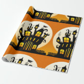 Spuk Haus- und Modempackpapier Geschenkpapier (Ungerollt)