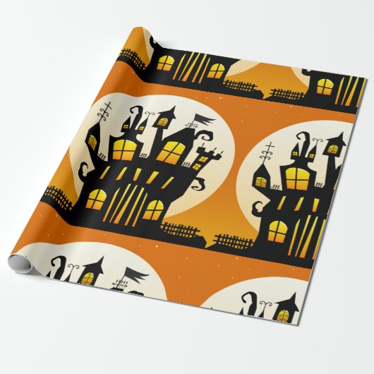 Spuk Haus- und Modempackpapier Geschenkpapier (Ungerollt)