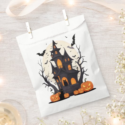 Spuk Haus und Pumpkin Night Geschenktütchen (Ausgeschnitten)