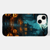 Spuk Haus unter Monlit Halloween Case-Mate iPhone Hülle (Rückseite (Horizontal))
