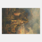 Spuk Haus (von Thomas Moran) Geschenkpapier Set (Vorderseite 3)