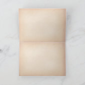 Spuk Haus zu Halloween Karte (Innenseite)