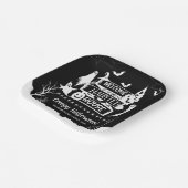 Spuk Hausfamilie Halloween Pappteller (Gewinkelt)