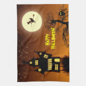 Spuk HausHalloween Küchentuch (Vertikal)
