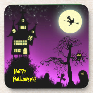 Spuk HausHalloween Untersetzer