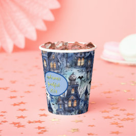 Spuk Hausmäntel, kundenspezifisches Halloween-Papi Pappbecher