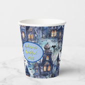 Spuk Hausmäntel, kundenspezifisches Halloween-Papi Pappbecher (Vorderseite)