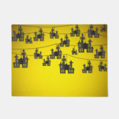 Spuk Haussaite Fußmatte (Vorderseite)