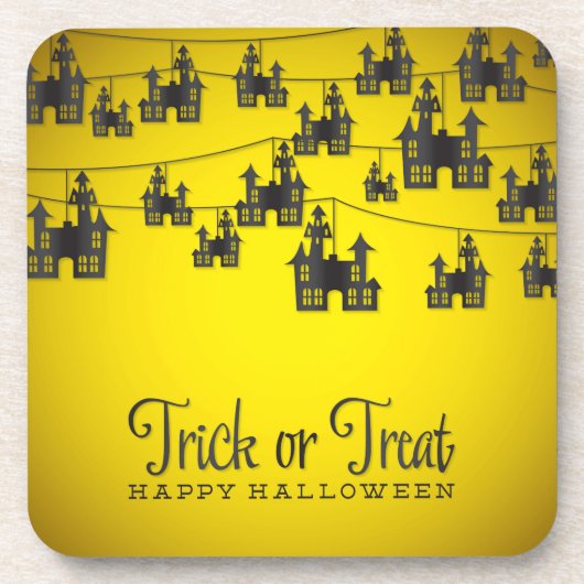 Spuk Haussaite Getränkeuntersetzer (Vorderseite)