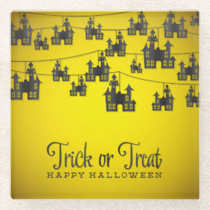 Spuk Haussaite Glasuntersetzer