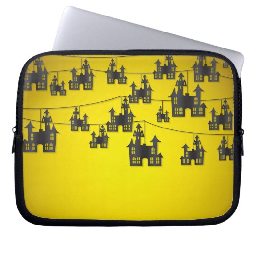 Spuk Haussaite Laptopschutzhülle (Vorderseite)