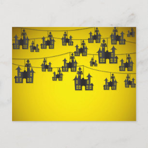 Spuk Haussaite Postkarte