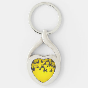 Spuk Haussaite Schlüsselanhänger