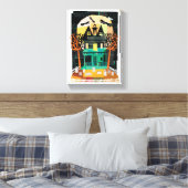 Spuk Hausvorträge Leinwanddruck (Insitu (Schlafzimmer))