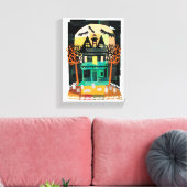 Spuk Hausvorträge Leinwanddruck (Insitu (Wohnzimmer))