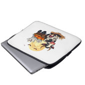Spuk Hayride Cow Laptopschutzhülle (Vorne Knopf)