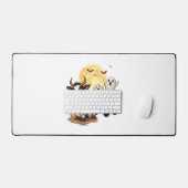 Spuk Hayride Cow Schreibtischunterlage (Tastatur & Maus)