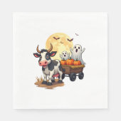 Spuk Hayride Cow Serviette (Vorderseite)