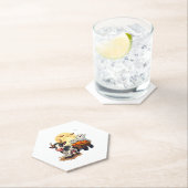 Spuk Hayride Cow Untersetzer (Vor Ort)