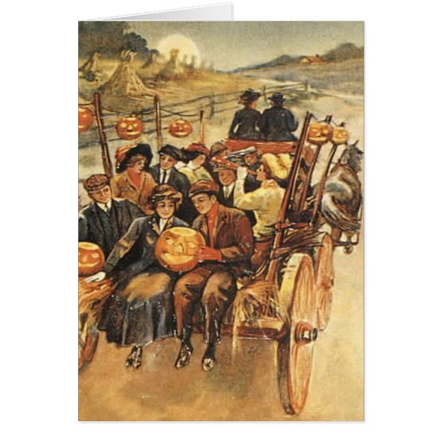 Spuk Hayride Jack O' Lantern Pumpkin Moon (Vorne)