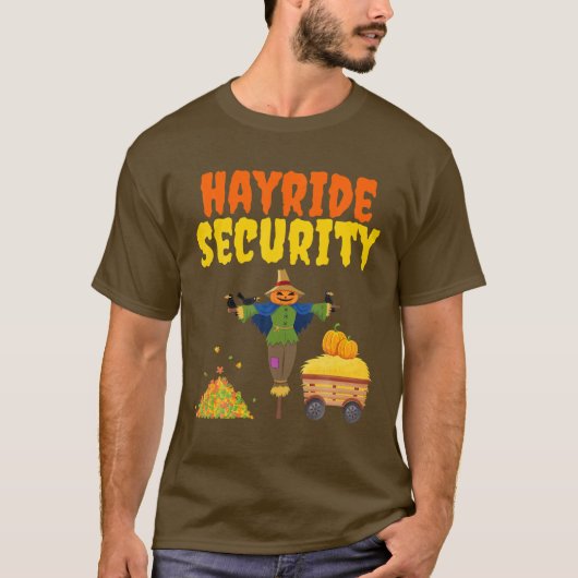 Spuk Hayride Sicherheit Funny Mama Vater Männer Fr T-Shirt (Vorderseite)