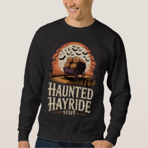 Spuk Hayride Staff Halloween Sweatshirt