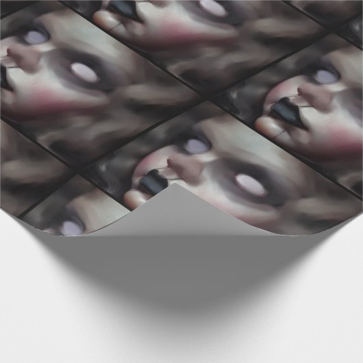 Spuk hellen Dark Doll Art Packpapier (Ecke)