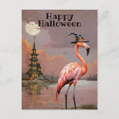 Spuk Herrenhaus Halloween KostümParty Feiertagspostkarte (Vorderseite)